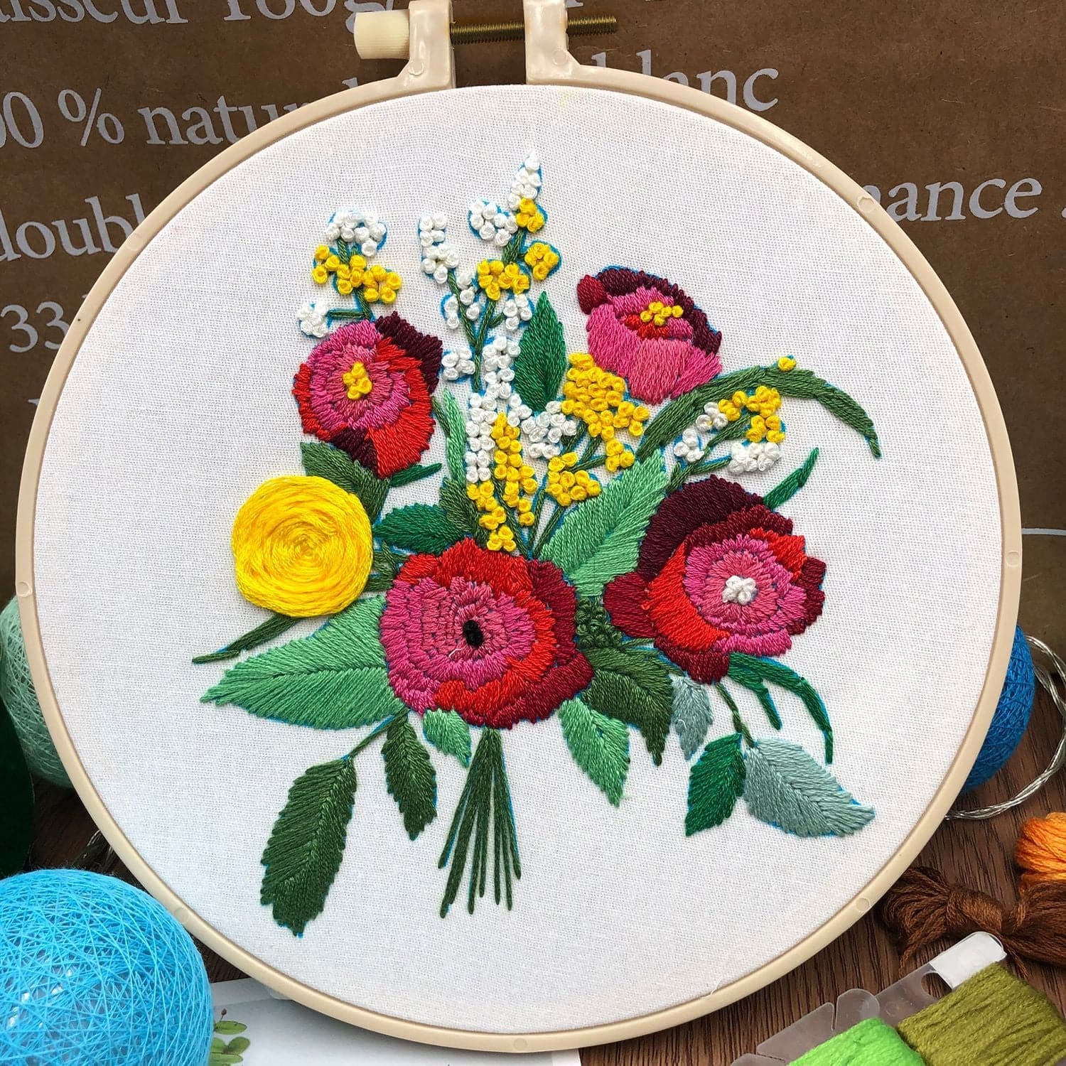 Flowers - Embroidery ktclubs.com