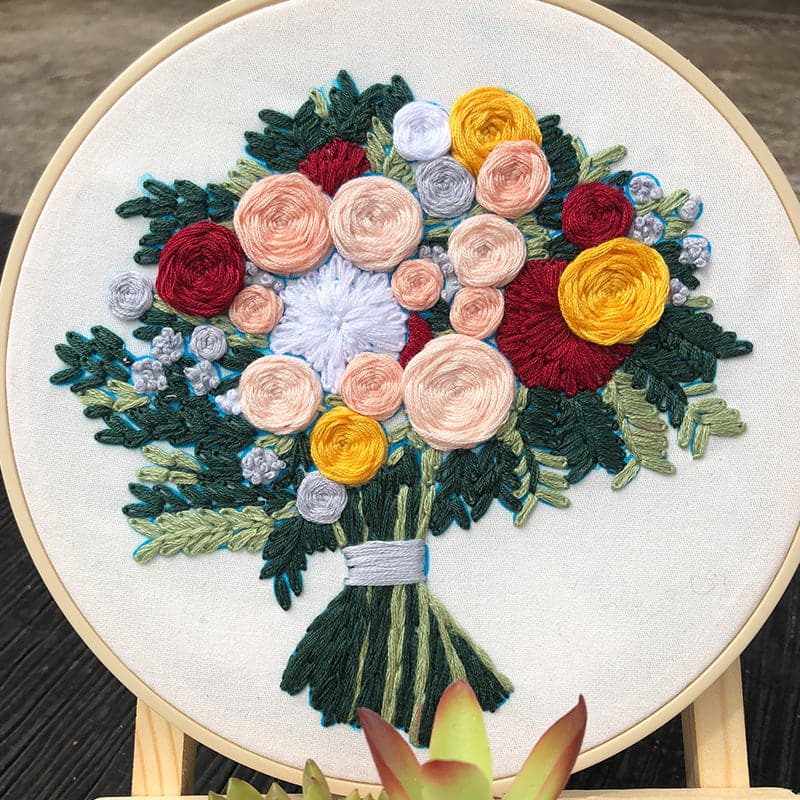 Flowers - Embroidery ktclubs.com