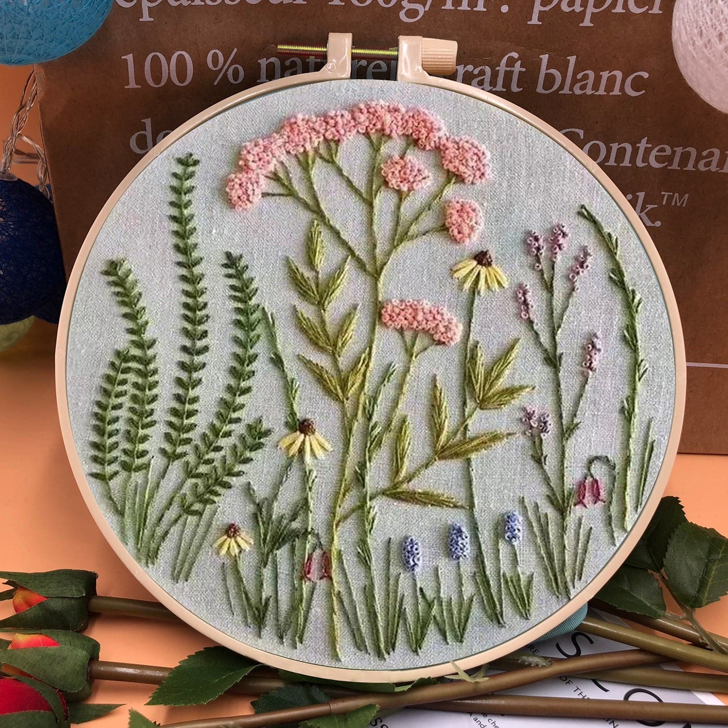 Flowers - Embroidery ktclubs.com