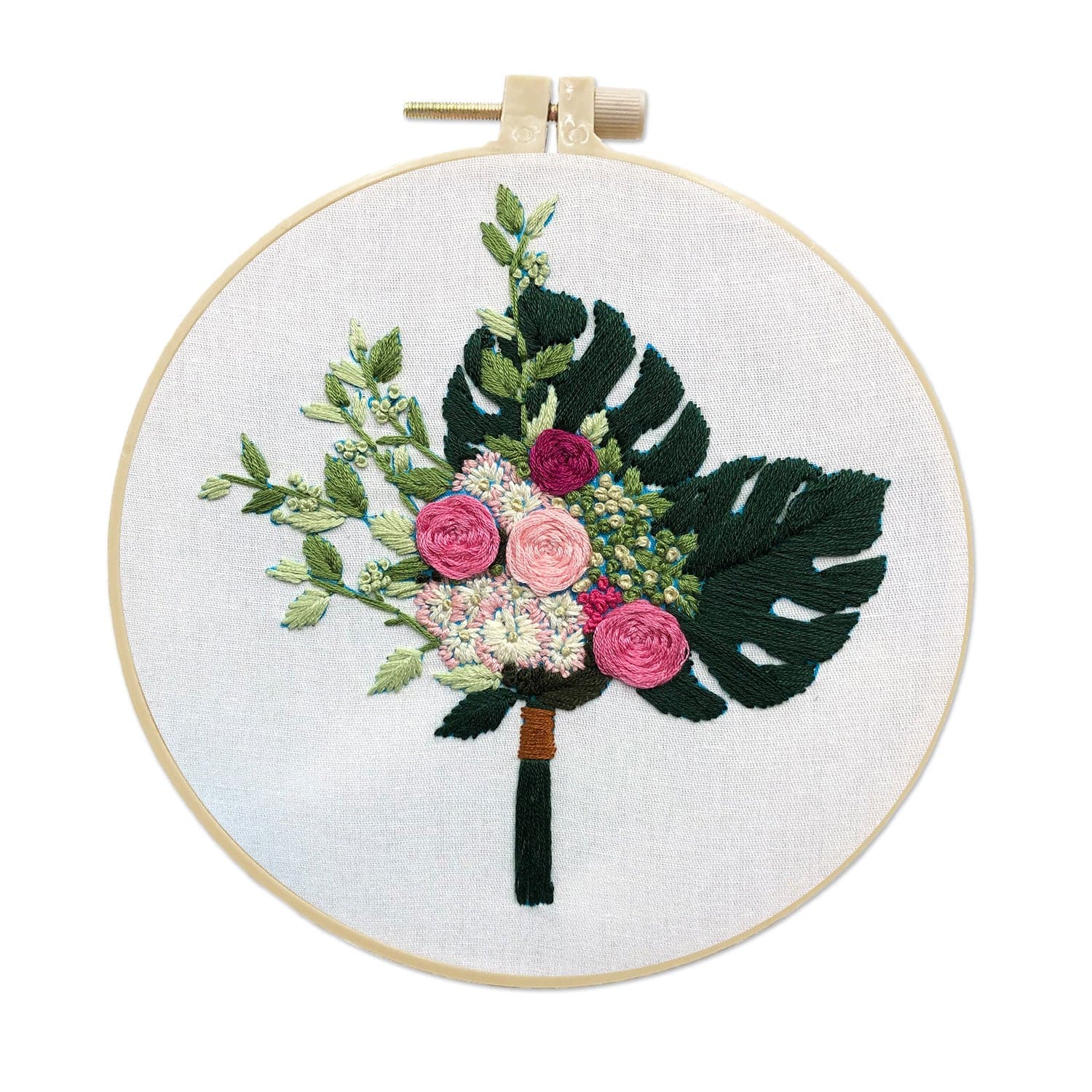 Flowers and tree-embroidery ktclubs.com