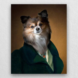 Gentleman Dog Portrait Animal Portrait Painting ktclubs.com