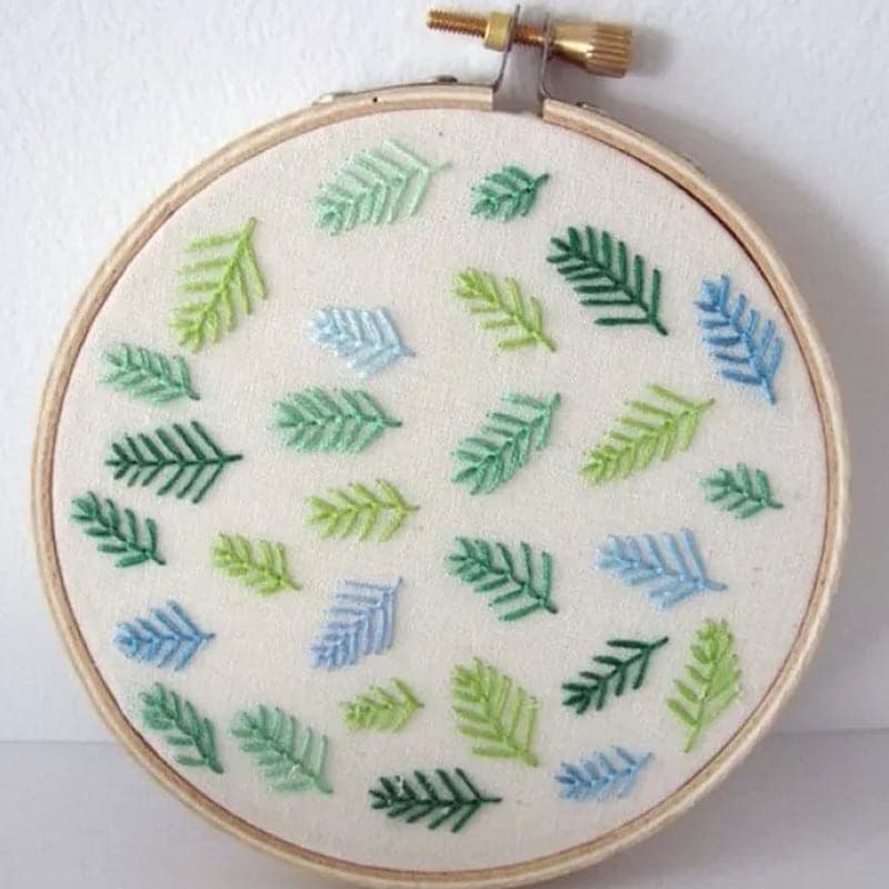 Greenery-embroidery ktclubs.com