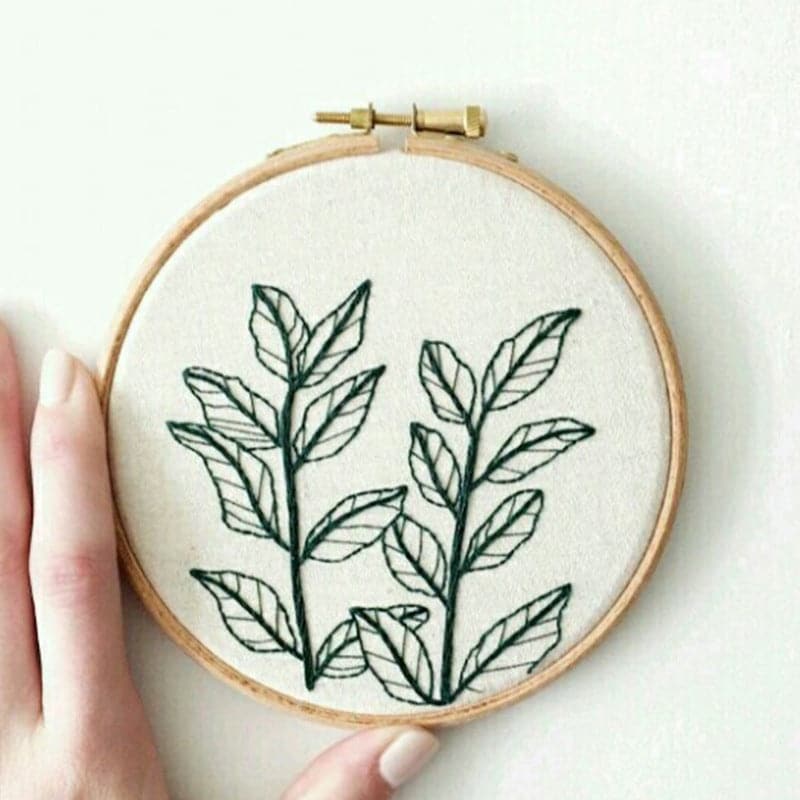 Greenery-embroidery ktclubs.com