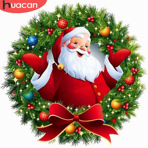 HUACAN DIY 5d Diamond Painting Santa Claus Full Square/Round Drill Diamond ktclubs.com