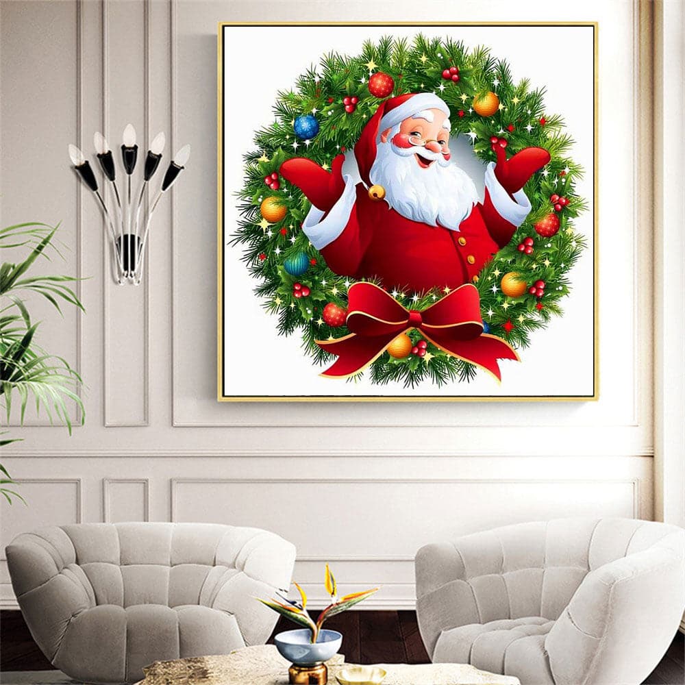 HUACAN DIY 5d Diamond Painting Santa Claus Full Square/Round Drill Diamond ktclubs.com