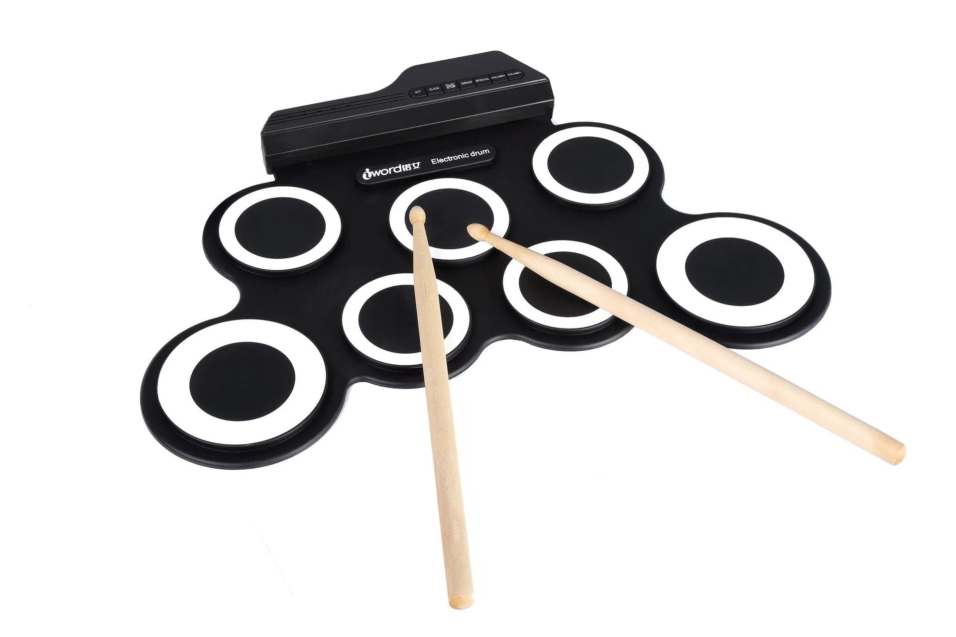 Hand roll electronic drums percussion instruments portable Hand rolled drums jazz drums USB electronic drums ktclubs.com