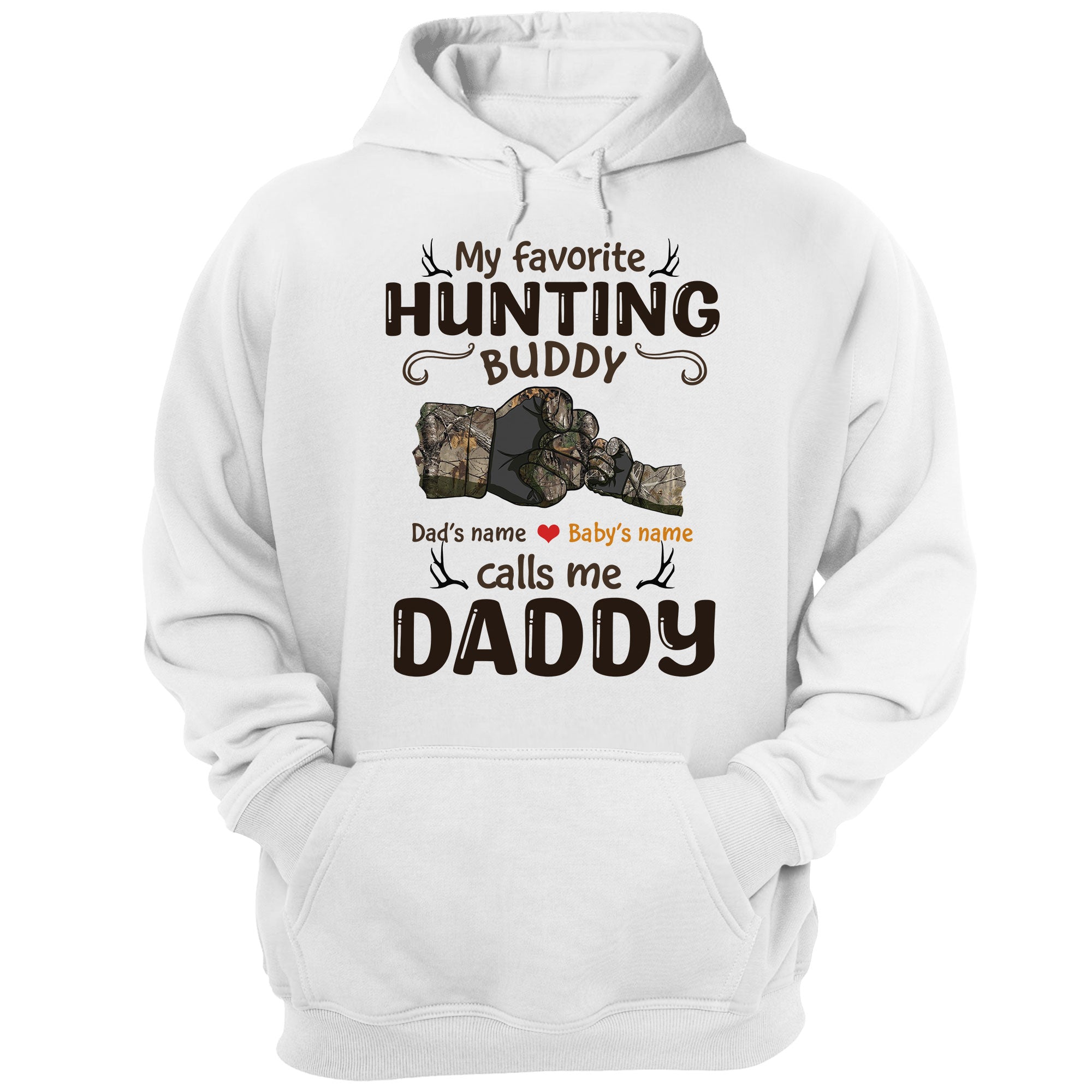 My Favorite Hunting Buddy Calls Me Daddy Shirt-Macorner