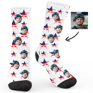 I Love My Country Custom Socks ktclubs.com