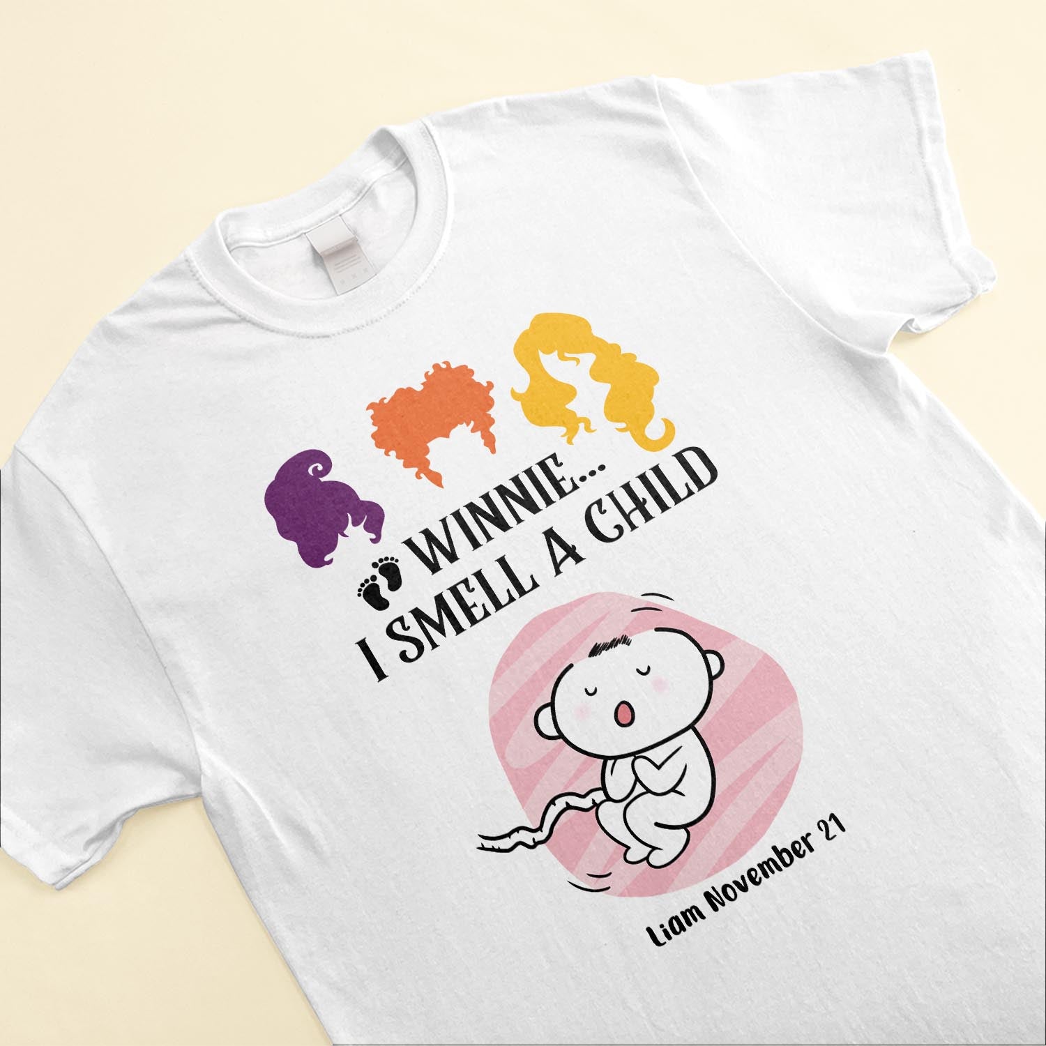 I Smell A Child - Personalized Shirt - Halloween Gift For Wife - Baby Pump