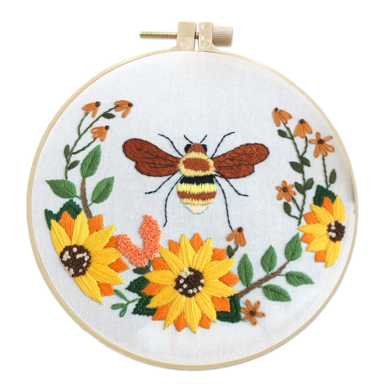 Insects and flowers - Embroidery ktclubs.com