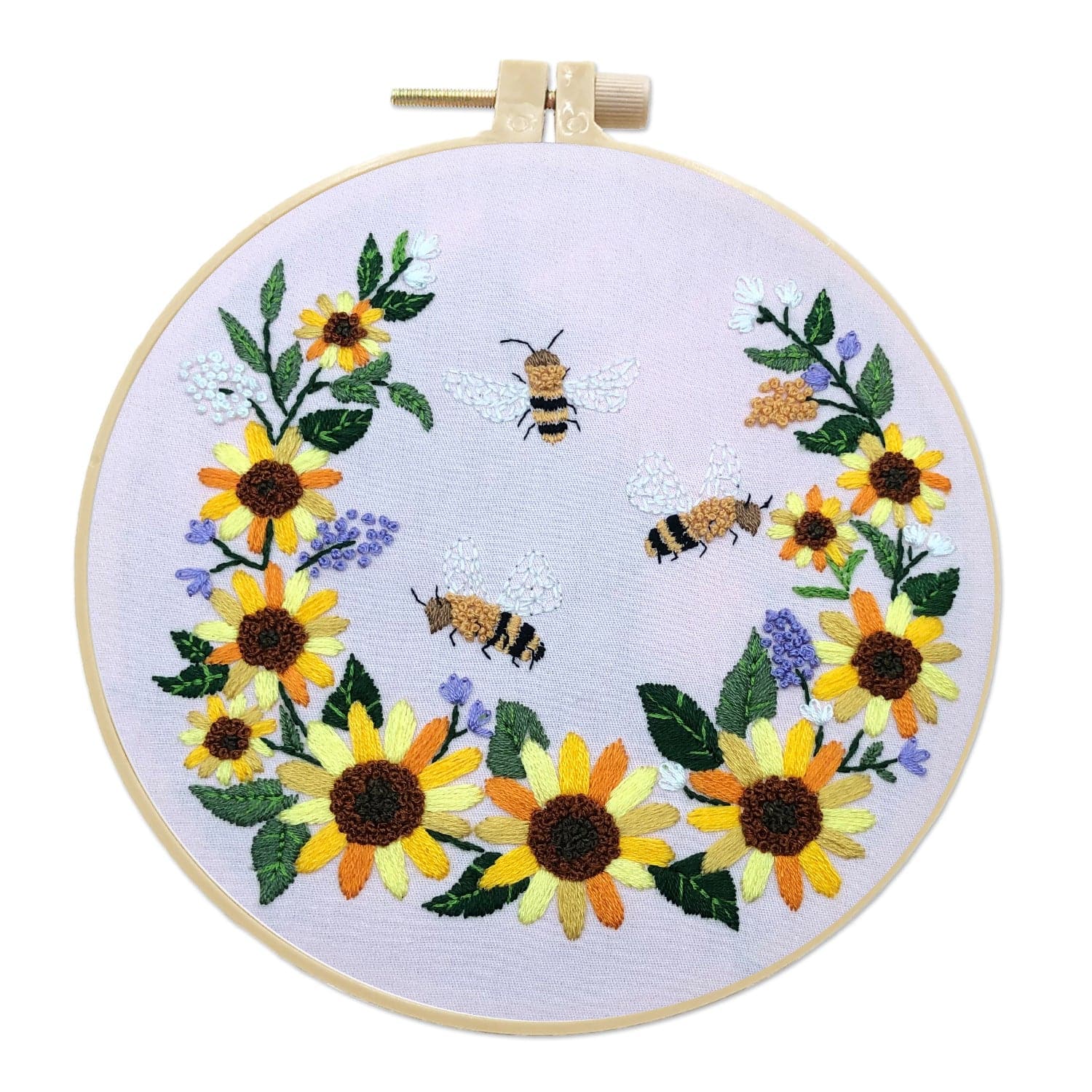 Insects and flowers - Embroidery ktclubs.com