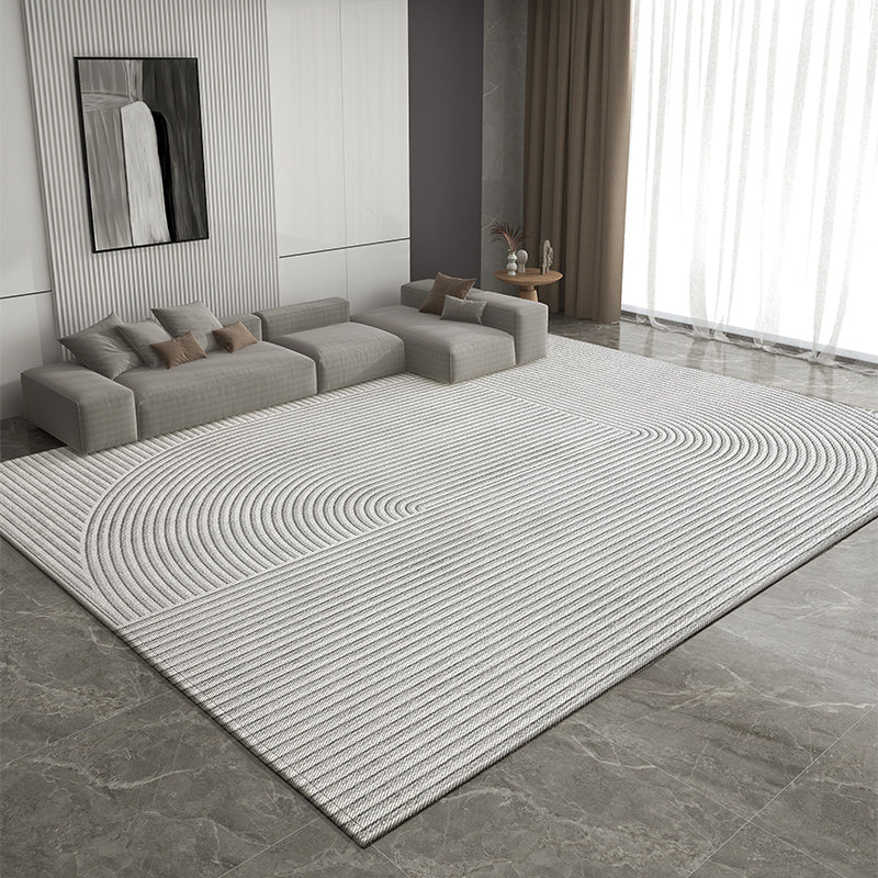 Modern Rugs for Living Room, Bedroom Modern Rugs, Dining Room Geometric Modern Rugs, Extra Large Gray Contemporary Modern Rugs for Office