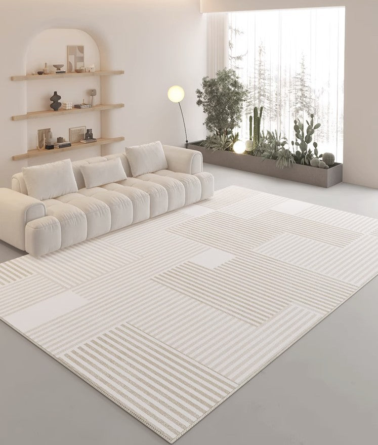 Bedroom Modern Rugs, Large Modern Rugs for Sale, Contemporary Floor Carpets under Sofa, Modern Area Rug in Living Room