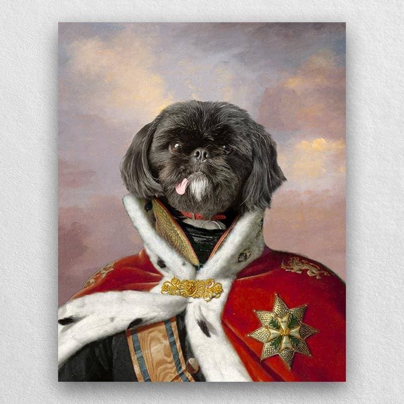 King Custom Royal Pet Portrait Dog Photo Portraits ktclubs.com