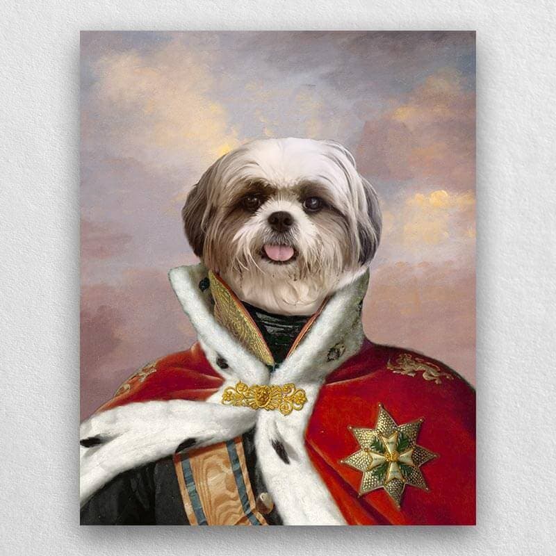 King Custom Royal Pet Portrait Dog Photo Portraits ktclubs.com