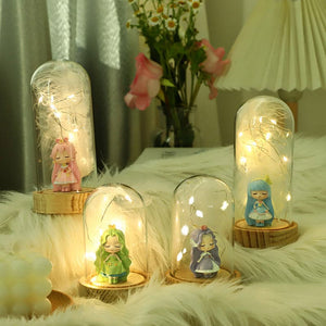 "Little girl in a glass enclosure"-Ornaments, gifts ktclubs.com