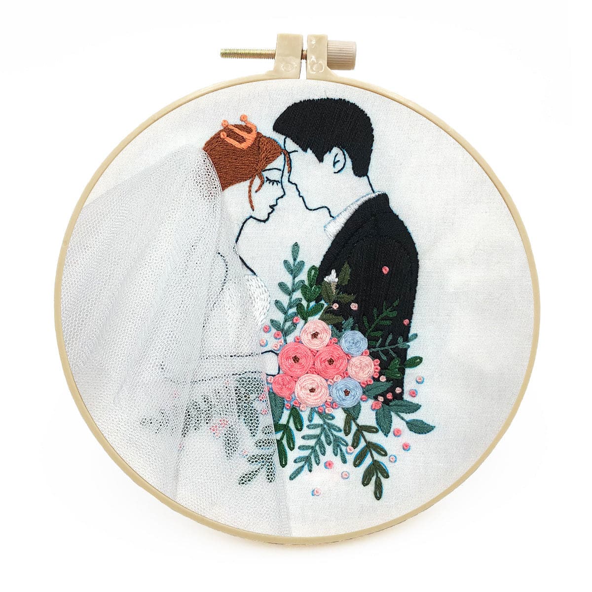 "Love Wedding" - Embroidery ktclubs.com