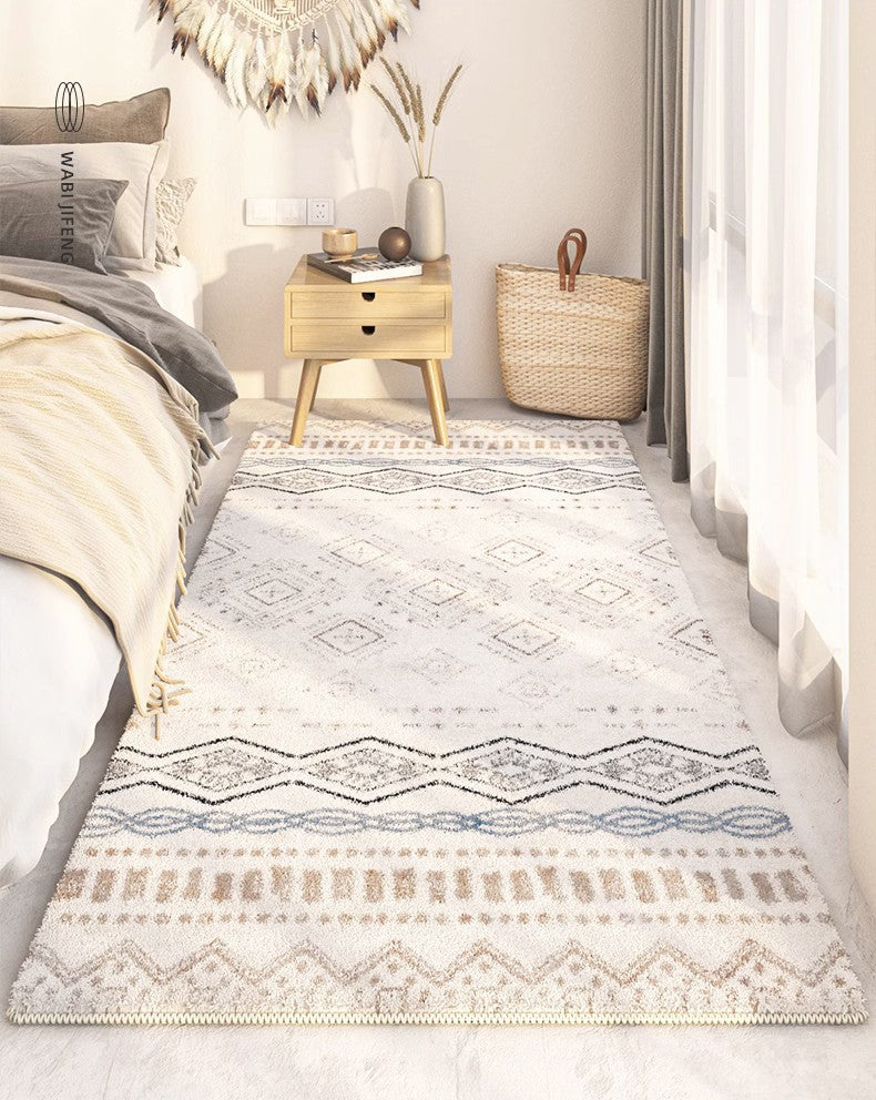 Contemporary Modern Rugs for Living Room, Thick Modern Rugs Next to Bed, Entryway Modern Runner Rugs, Modern Runner Rugs for Hallway