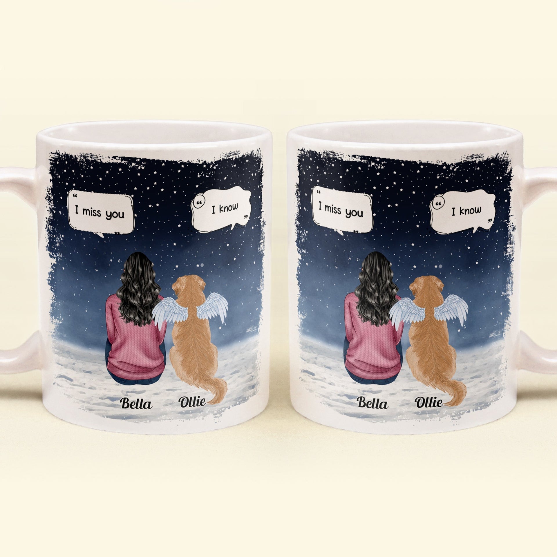 Memorial Pet - Personalized Mug - Christmas, Memorial, Loving Gift For For Pet Loss Owners, Dog Mom, Dog Dad, Cat Mom, Cat Lover, Dog Lover