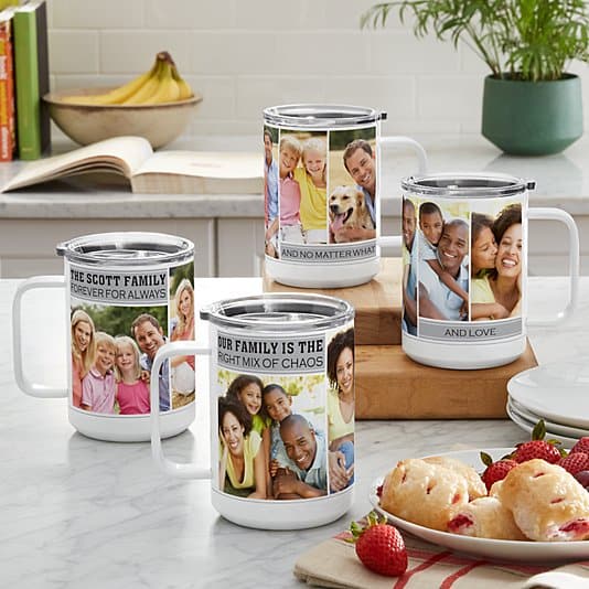 Memories Shared Insulated Photo 15 oz. Mug ktclubs.com