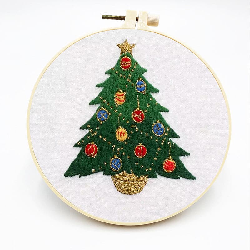 “Merry Christmas”-Embroidery ktclubs.com