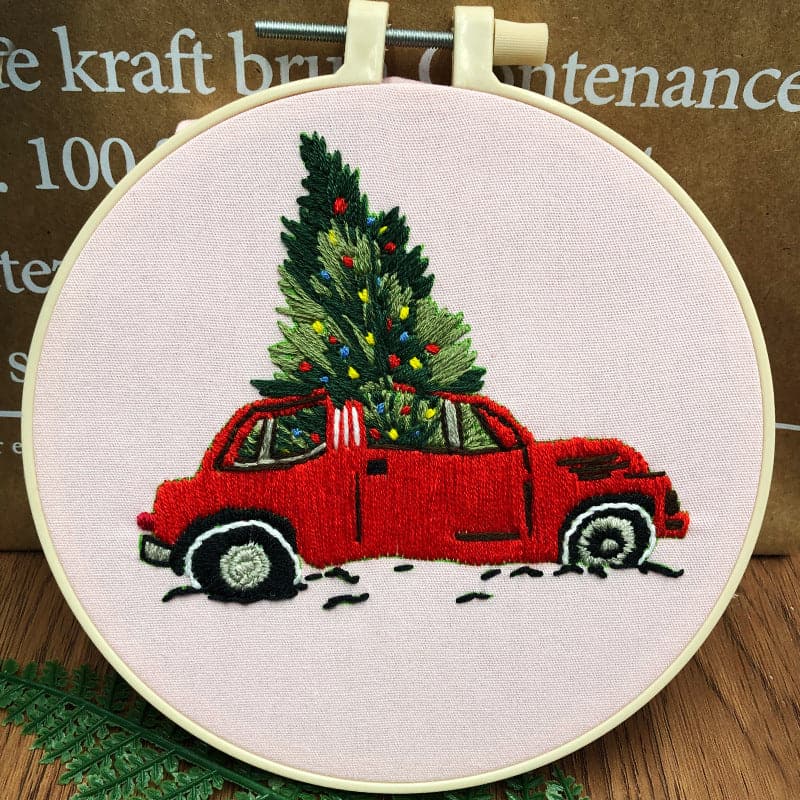 “Merry Christmas”-Embroidery ktclubs.com