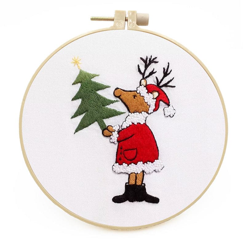 “Merry Christmas”-Embroidery ktclubs.com