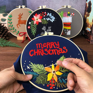 “Merry Christmas”-embroidery ktclubs.com