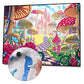 Mushroom-Paint By Numbers 50*40cm ktclubs.com