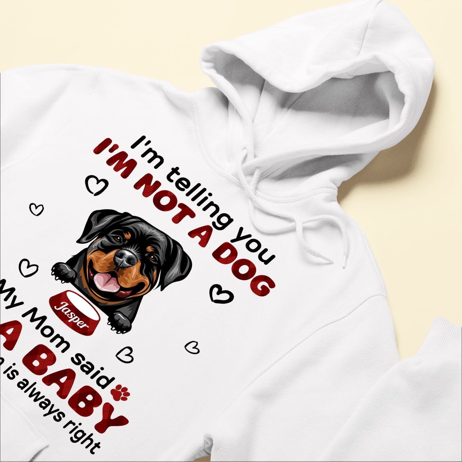 My Mom Said I'm A Baby - Personalized Shirt - Birthday, Loving Gift For Cat & Dog Lover, Pet Owner, Pet Mom, Pet Dad