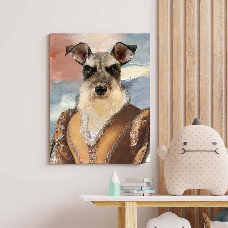 Noblewoman Pet Portrait Renaissance Dog Royal Portraits ktclubs.com