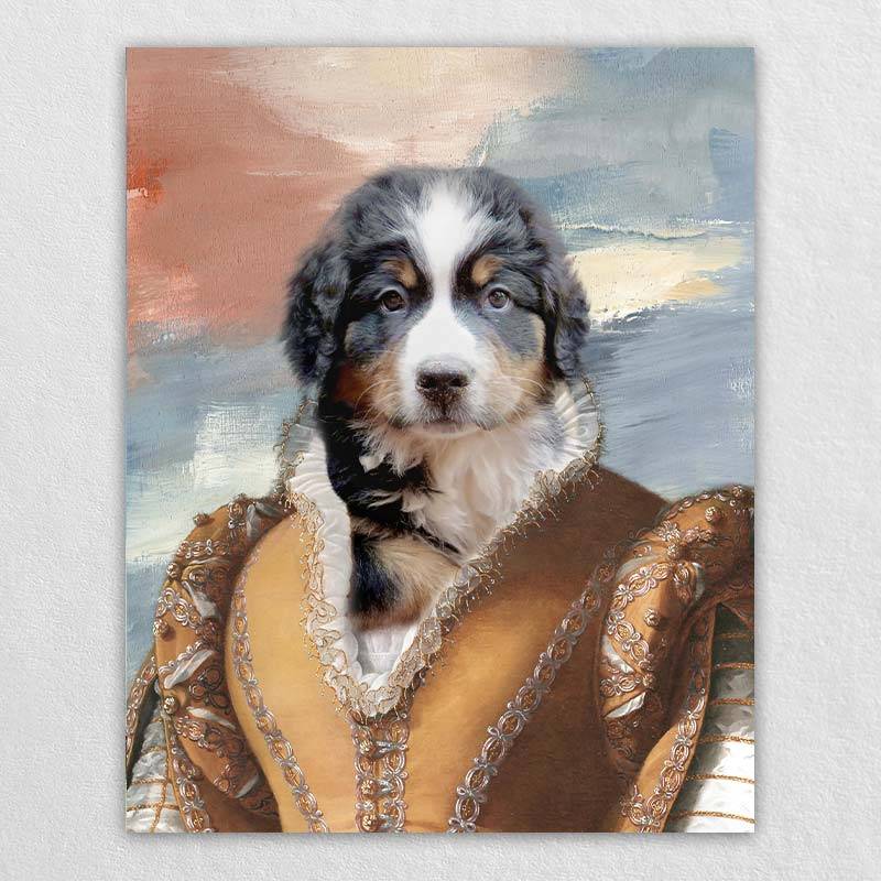 Noblewoman Pet Portrait Renaissance Dog Royal Portraits ktclubs.com