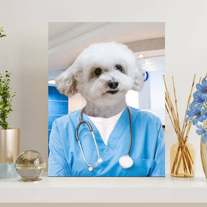 Pet Portraits Dressed Up As A Professional Surgeon ktclubs.com