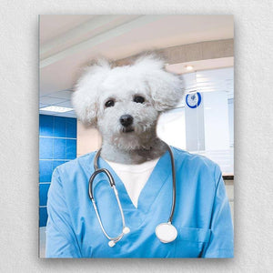 Pet Portraits Dressed Up As A Professional Surgeon ktclubs.com