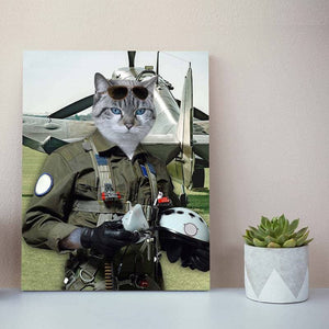 Pilot Pet Portrait Animal Head Portraits ktclubs.com