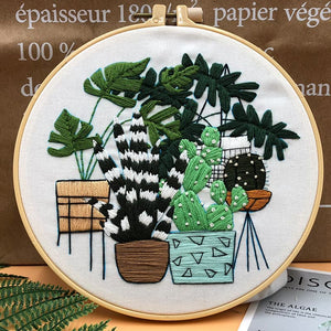 Plants - Embroidery ktclubs.com