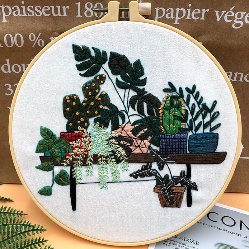 Plants - Embroidery ktclubs.com