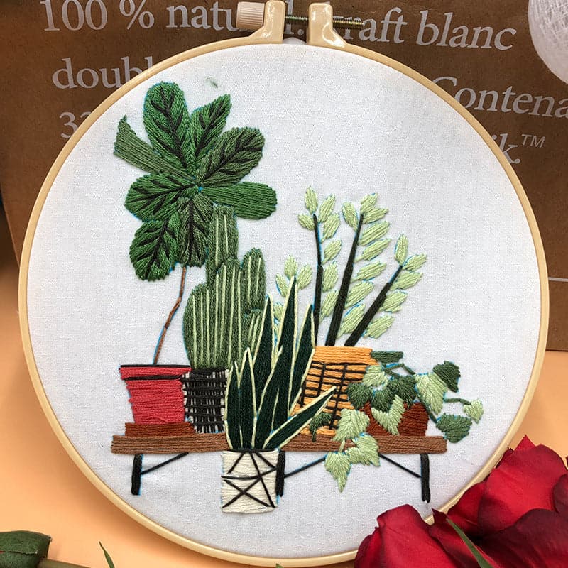 Plants - Embroidery ktclubs.com