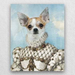 Princess Dog Portrait Cat Pet Portraits Funny Pet Pictures ktclubs.com