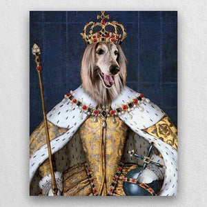 Queen Regal Painting of Pets Custom Pet Art ktclubs.com