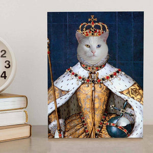 Queen Regal Painting of Pets Custom Pet Art ktclubs.com