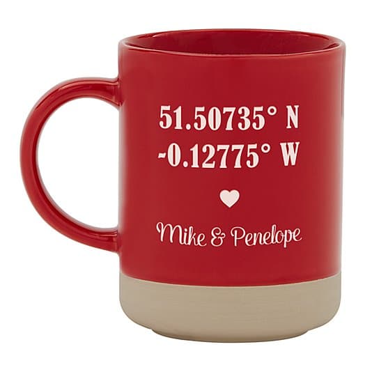 Just The Two Of Us Coordinates Mug Set