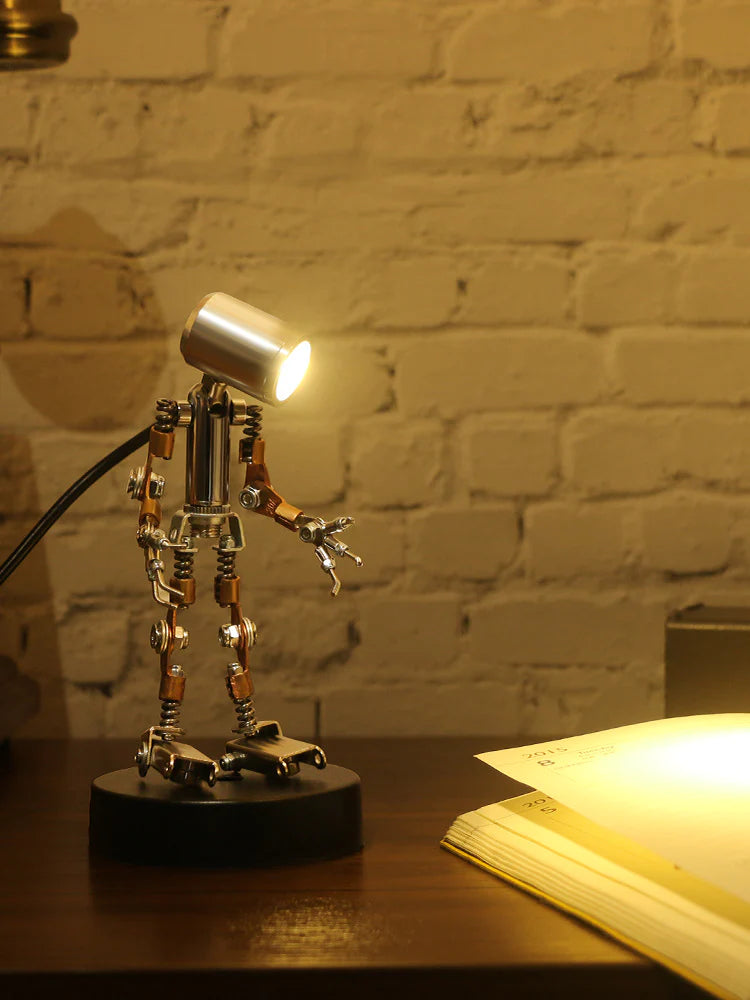 Robot small table lamp-3D assembled mechanical model ktclubs.com