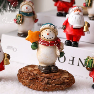 Santa Claus Snowman-Ornament ktclubs.com