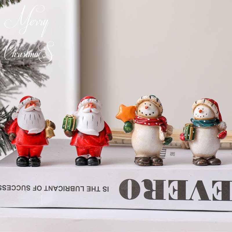 Santa Claus Snowman-Ornament ktclubs.com