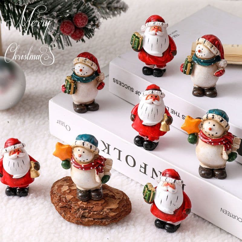 Santa Claus Snowman-Ornament ktclubs.com