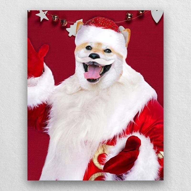 Santa Pet Christmas Portraits Best Pet Art ktclubs.com