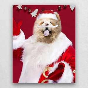 Santa Pet Christmas Portraits Best Pet Art ktclubs.com