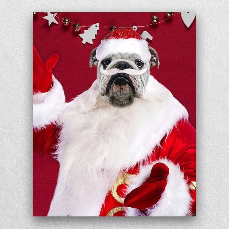 Santa Pet Christmas Portraits Best Pet Art ktclubs.com