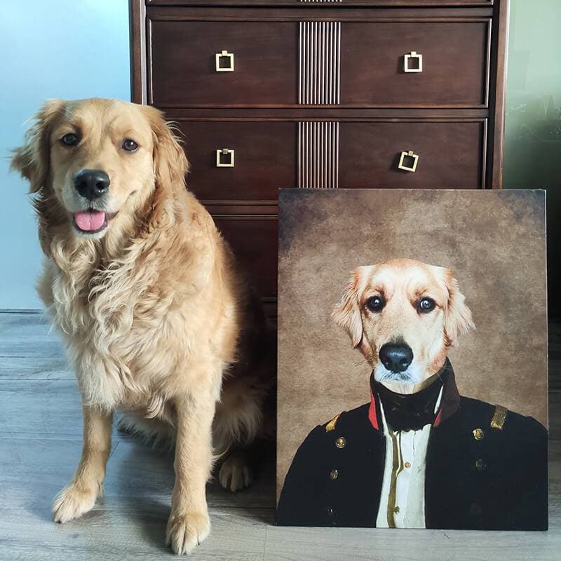 Seaman Uniform Custom Pet Portraits Paintings ktclubs.com